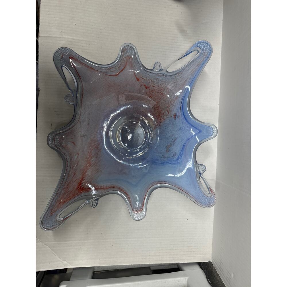 Glass Centerpiece Splash Bowl